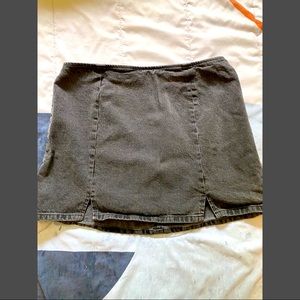 Asos jean mini skirt